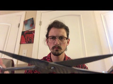 ASMR 2 Minute Haircut Barber Roleplay (lofi)