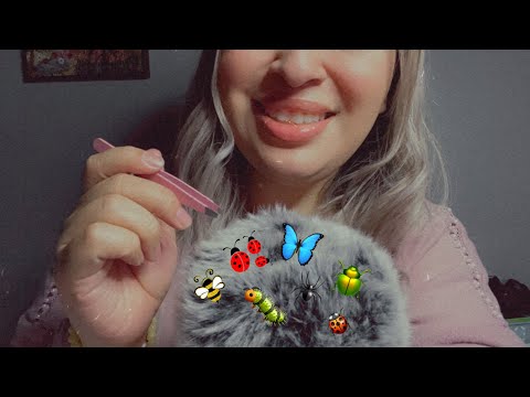 ASMR| Bug searching & plucking 🐝🐛🦋🐞