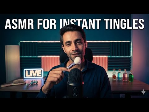 🔴 Versatile ASMR LIVE | For Instant Tingles ✨ Relaxation 😇 And Deep Sleep 😴💤💤
