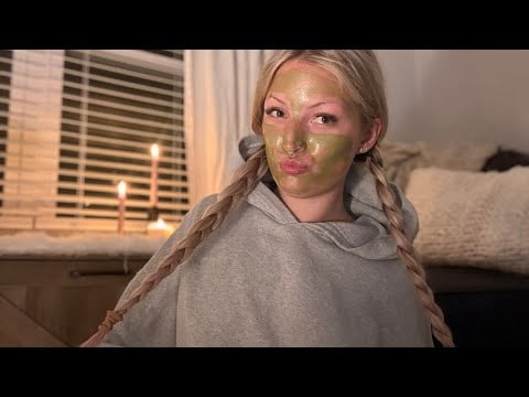 ASMR grwm for sleep 💤 (skincare + whispers) 