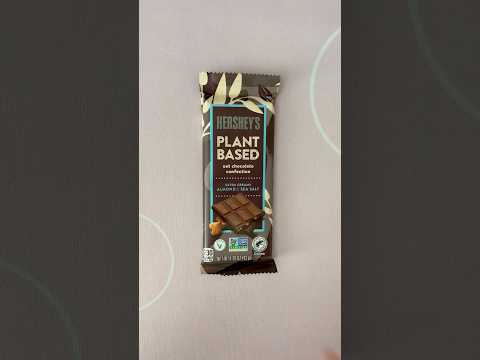 ASMR Tapping On Hershey's Plant Based Chocolate #ASMR #Shorts