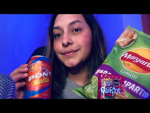 ASMR ✨‼️PROBANDO Y CALIFICANDO SNACKS COLOMBIANOS ‼️🇨🇴♥️