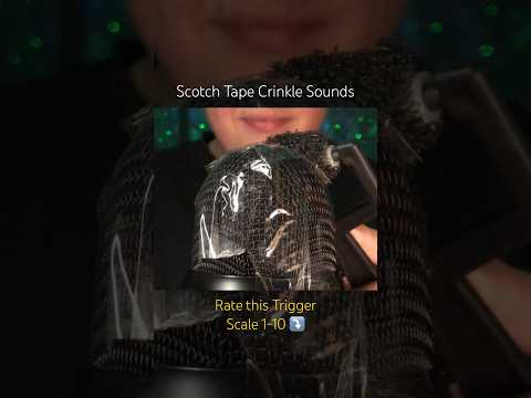 Scotch Tape Crinkle Sounds! 🤤 (ASMR)