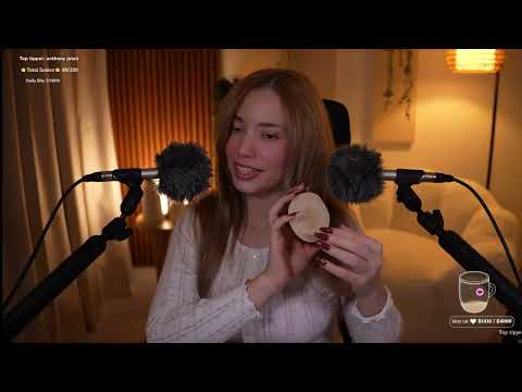 ASMR Welcome to my live stream!❤️ (multistreaming)