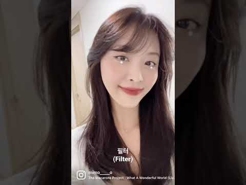 아이폰 일카 vs 필터 (No filter vs filter app)