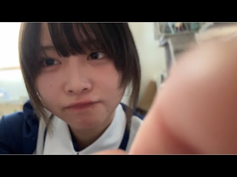 顔(iPhone)をタッピング📱　ASMR