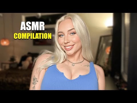 ASMR Lotion sounds, Hand & Scratching Sounds, Mouth Sounds (October Compilation)