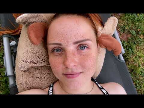 ASMR Relax With Me | Eye Contact in the Fresh Air | No Talking🌿