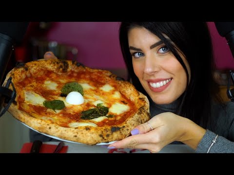 ASMR 🍕 PIZZA MUKBANG (Eating Sounds e Whispering)