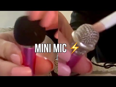 ASMR | Mini Mic | Fast and Aggressive Triggers | No Talking