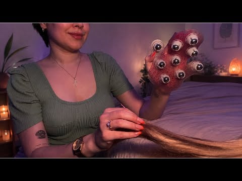 Parichehr ASMR Massaging You😴ای اس ام آر ماساژت میدم و تو خوابت میبره🎀