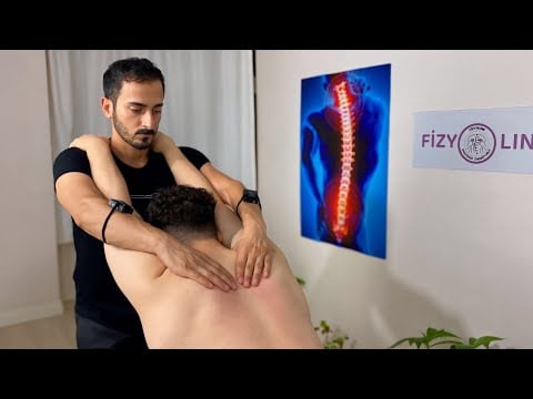 ASMR Massage Yakup - Cupping Therapy and Shoulder Stretching
