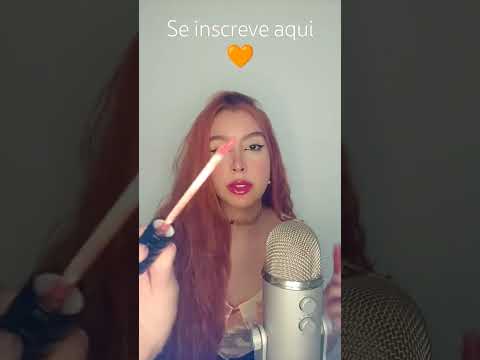 OI, POSSO TE MAQUIAR? #shorts #asmr#viralvideo #viral