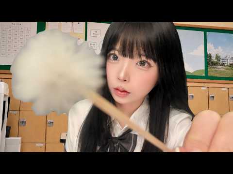 ASMR 선생님 몰래 간지러운 귀청소 role playing