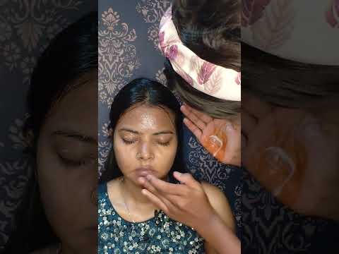 spraying and moisturizing and soft makeup 💄😴
