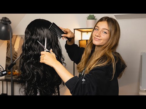 ASMR - Relaxing HAIRCUT & HAIR BRUSHING role play to help you SLEEP!