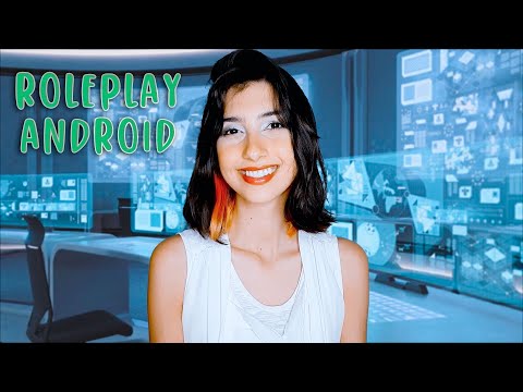 ASMR Roleplay Androide cuidando de você | Voz suave, atenção pessoal, massagem