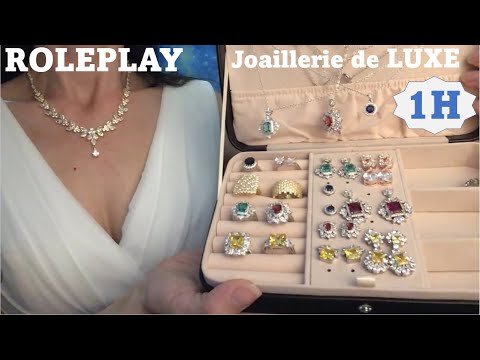 ASMR * ROLEPLAY 1H Joaillerie de luxe