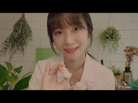 자연주의 스킨케어 연구소🌱/ ASMR Korean 스킨케어 제품 테스트 롤플레이