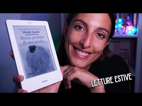 TI RILASSO CON LE MIE LETTURE ESTIVE 📚 Asmr ita