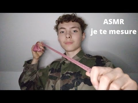 ASMR FR : Roleplay🎖je te mesure pour ton uniforme militaire🎖