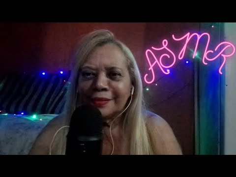 ASMR :   Conversando  um pouco sobre mim com vocês.❤️🙏😴