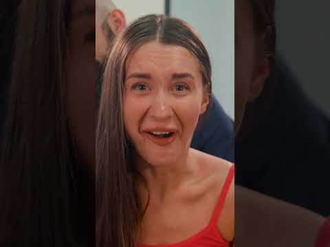 Deep core massage + cracking | chiropractor transforms Christina #shorts