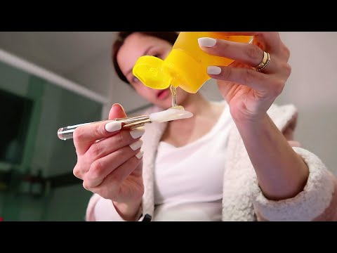 ASMR- SKINCARE RELAXANTE E REALISTA (longo e detalhado) 🫧
