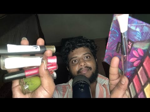 ASMR Spit Painting Makeup 👅