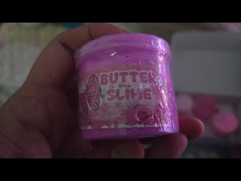 ASMR Unboxing Slime and Mochi 