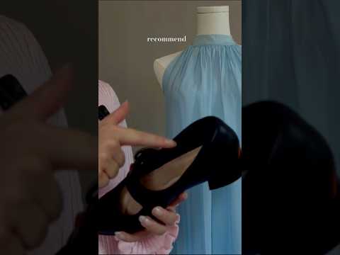 ASMR personal stylist over explains shoe reccomendation #personalstyling #asmr #relaxing