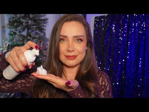 ASMR | Yılbaşı Öncesi Rahatlatıcı Cilt Bakımı ✨| Türkçe ASMR