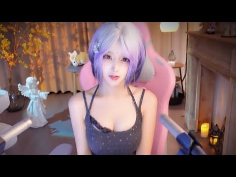 ASMR 💛🤎 Visual Triggers & Ear Massage