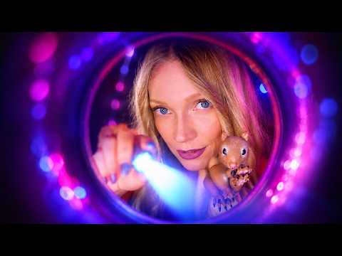 ASMR in a Tunnel ✨ Hypnotic Light Triggers for Sleep