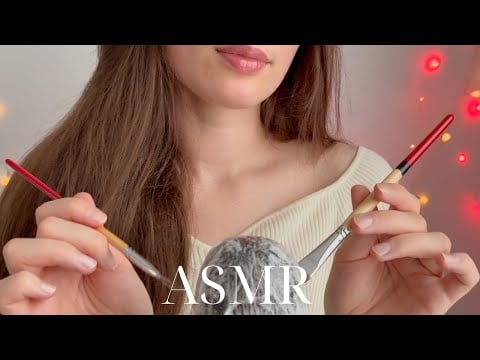 Brushes, Raindrops & Crinkle Film ASMR Triggers