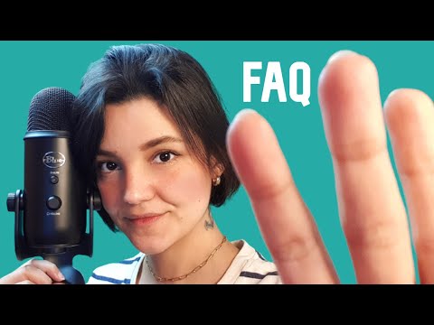 ASMR FR | FAQ 2022 EN BINAURAL BLUE YETI 💘