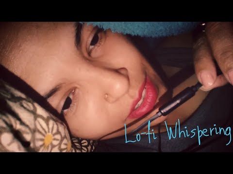 ASMR Whispering - Sleepover lofi