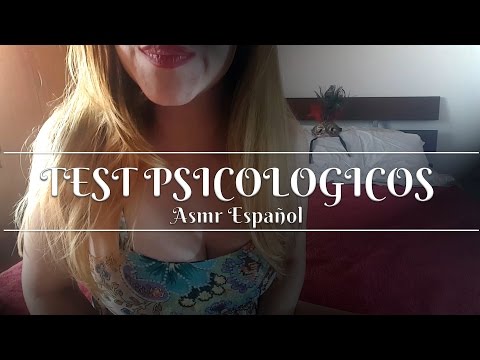 ⭐️ ASMR ESPAÑOL ⭐️ ❤️ Roleplay Psicologa Sasha ❤️ Colección de Test Psicologicos ❤️