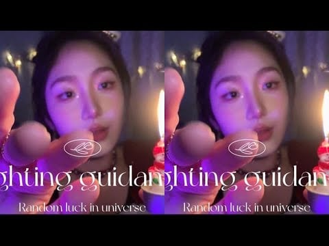 #ASMR sleep aid video #Voice-controlled sleep aid, light-guided chewing gum oral sound sleep aid