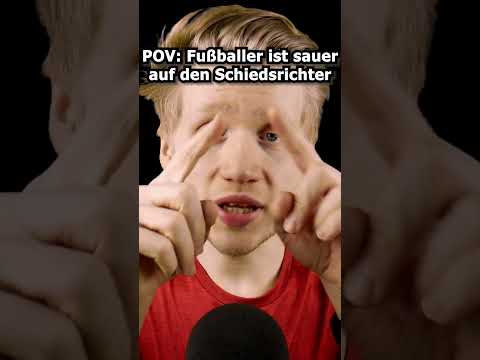 ASMR - POV: Fußballer ist sauer auf den Schiedsrichter! #shorts #asmr #roleplay #deutscheasmr