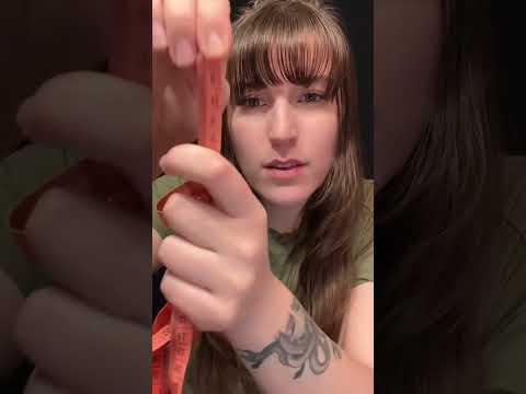 Detailed Face Measuring ASMR in 1 minute