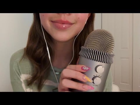 inaudible whispering ASMR (with mouth sounds)