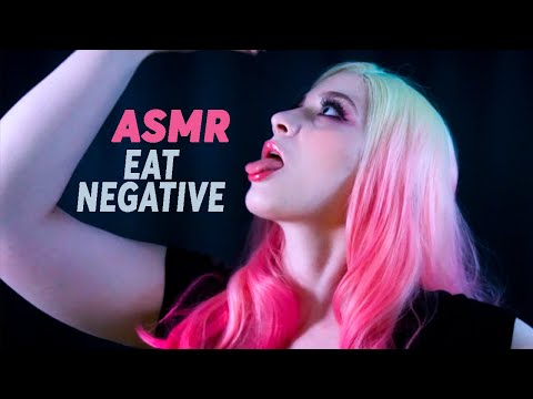♠• АСМР СЪЕМ ТВОИ НЕПРИЯТНОСТИ 🤷‍♀💤 | ASMR EATING YOUR NEGATIVE 🙊👀 | ASMR WHISPER | АСМР ШЁПОТ •♠