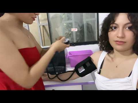 asmr Casero chequeo medico Rapido