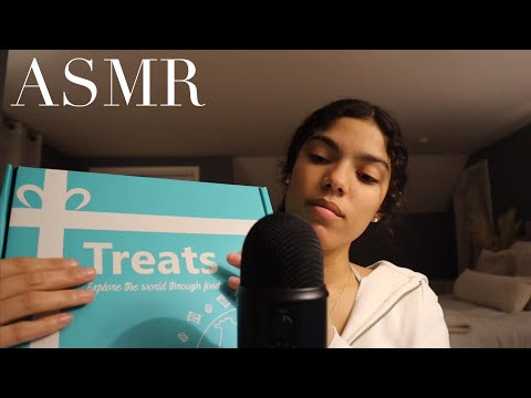 Trying out Japan snacks ASMR (HIGH GAIN) lot of different sounds - Try Treats