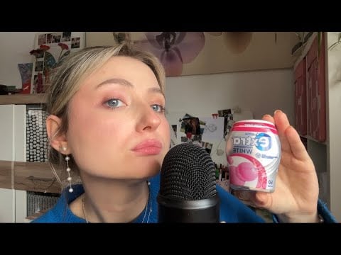 ASMR | 15 minutes of gum chewing only | no talking 🤫😴
