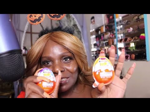 ASMR Kinder Joy Eating Sounds