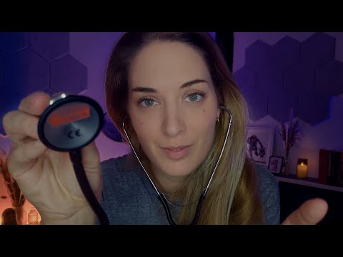 Medical Check-Up ASMR | Vitals Check, Eye Exam, Tapping & Soft Speaking