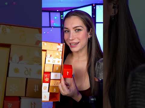 Empieza el calendario de Adviento de ASMR!!❤️ #ASMR #calendario