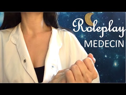 ASMR ROLEPLAY médecin qui prend soin de toi